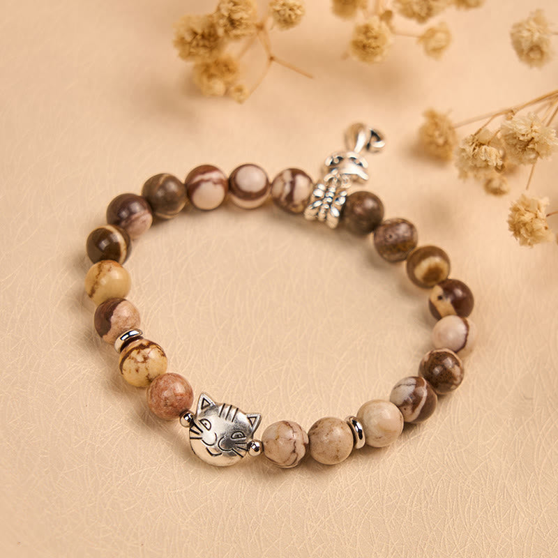 Bracelet positif en Buddha Stones - image 3