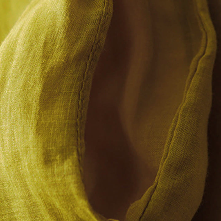 Pantalon large en coton avec cordon de serrage et poches pour femme Motif Buddha Stones - image 20