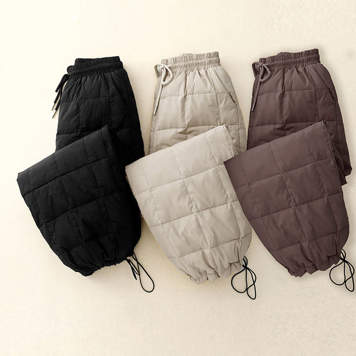 Pantalon d'hiver en coton avec cordon de serrage et poches pour femme Buddha Stones - image 18