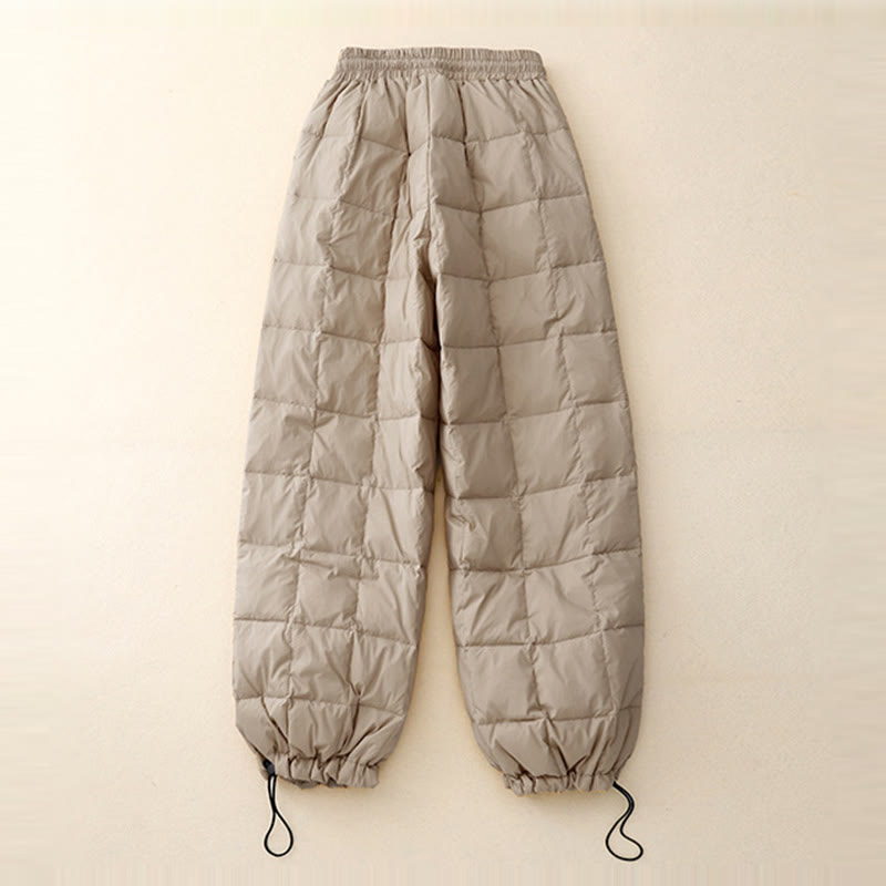 Pantalon d'hiver en coton avec cordon de serrage et poches pour femme Buddha Stones - image 3