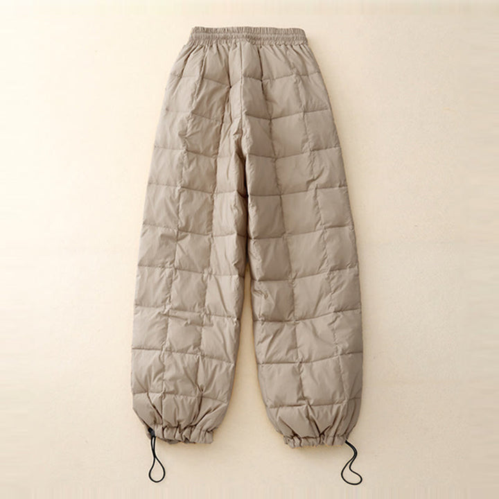 Pantalon d'hiver en coton avec cordon de serrage et poches pour femme Buddha Stones - image 3