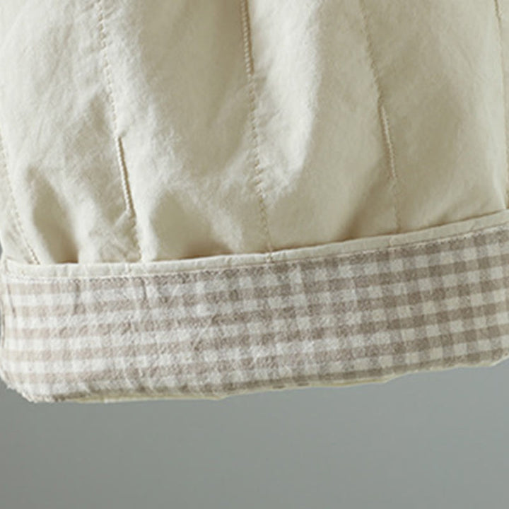 Pantalon sarouel en coton uni d'hiver Buddha Stones pour femme, longueur cheville, avec poches - image 16