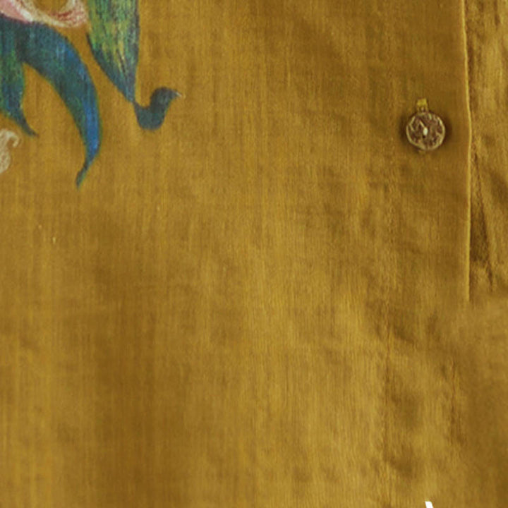 Vêtements en coton à imprimé floral artistique et littéraire Buddha Stones - image 5