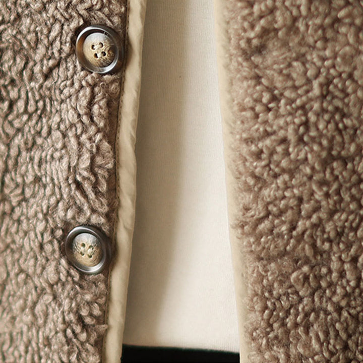 Gilet sans manches en fibre de viscose double face avec poches pour femme Motif Buddha Stones - image 9