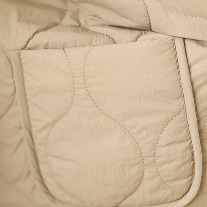 Gilet sans manches en fibre de viscose double face avec poches pour femme Motif Buddha Stones - image 7