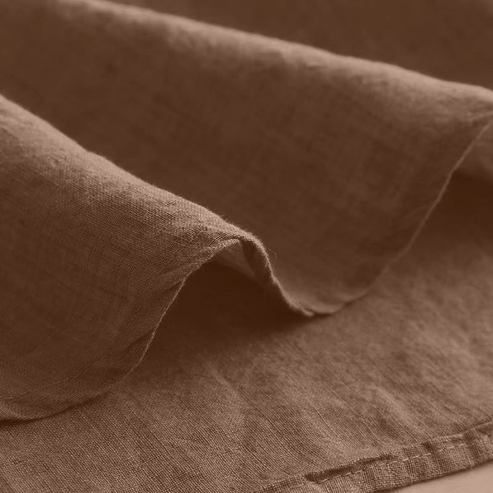 Chemise décontractée à manches trois-quarts et col rond ajouré pour femme avec Buddha Stones - image 3