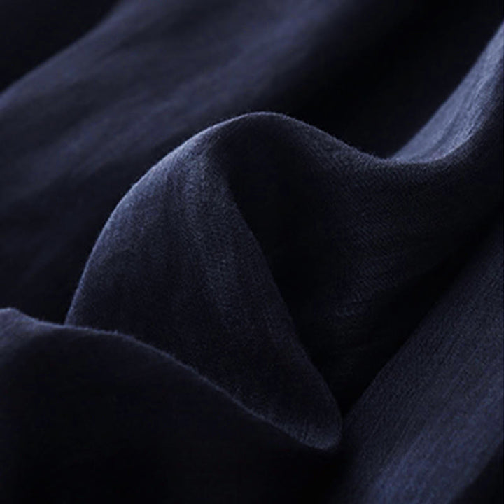 Pantalon Buddha Stones décontracté ample double épaisseur longueur 7-8 pour femme avec poches - image 8