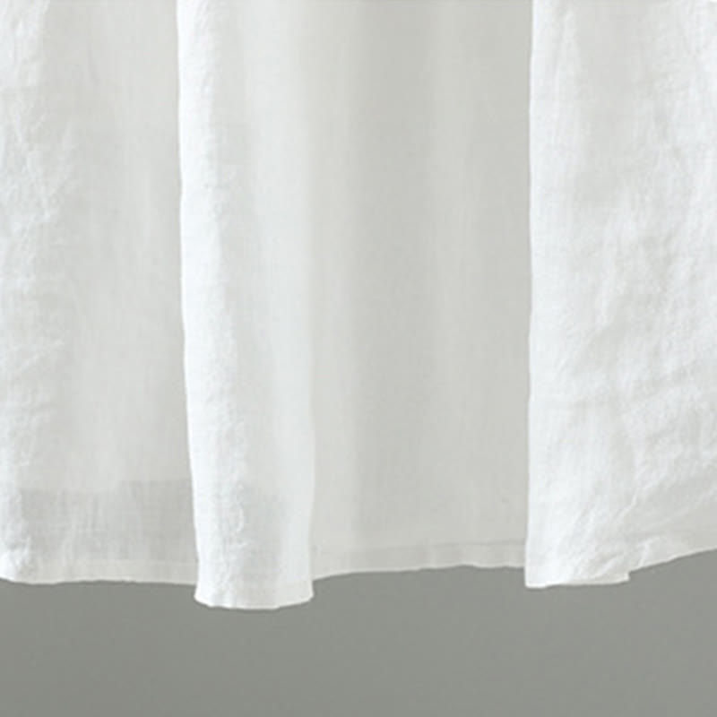 Jupe d'été rétro à pompons et poches pour femme, motif Buddha Stones - image 8