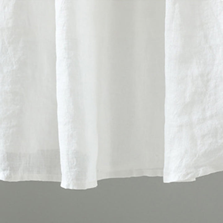 Jupe d'été rétro à pompons et poches pour femme, motif Buddha Stones - image 8