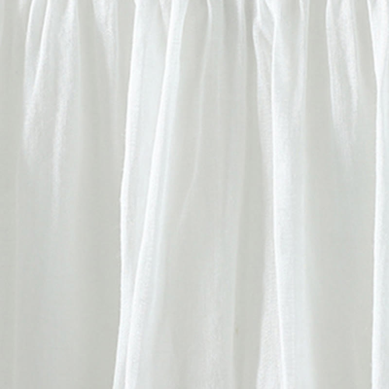 Jupe d'été rétro à pompons et poches pour femme, motif Buddha Stones - image 10