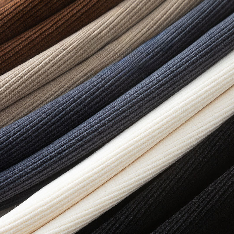 Pantalon large en coton avec poches pour femme Buddha Stones, couleur unie, automne - image 21