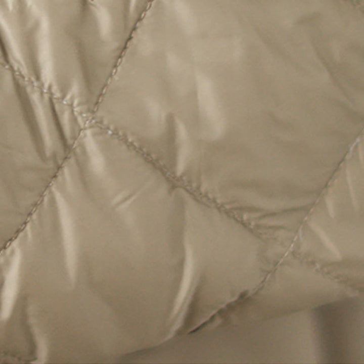 Veste thermique en coton matelassée à manches longues et poches pour femme Buddha Stones - image 9