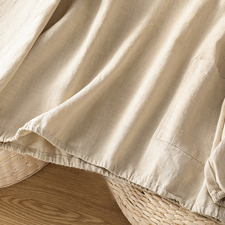 Chemise décontractée à manches longues en coton et polyester pour femme Buddha Stones - image 7