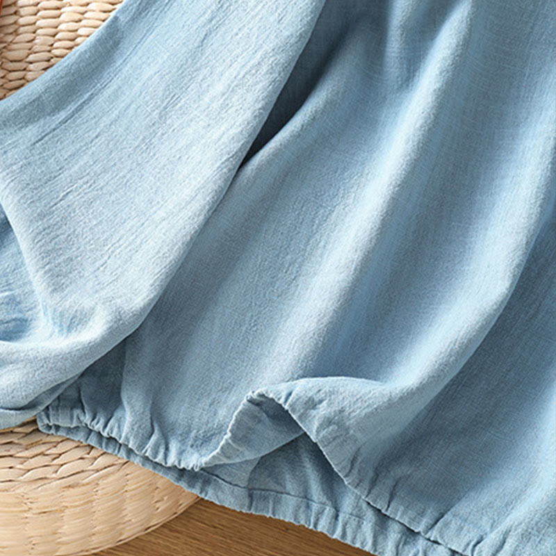 Chemise décontractée à manches longues en coton et polyester pour femme Buddha Stones - image 13