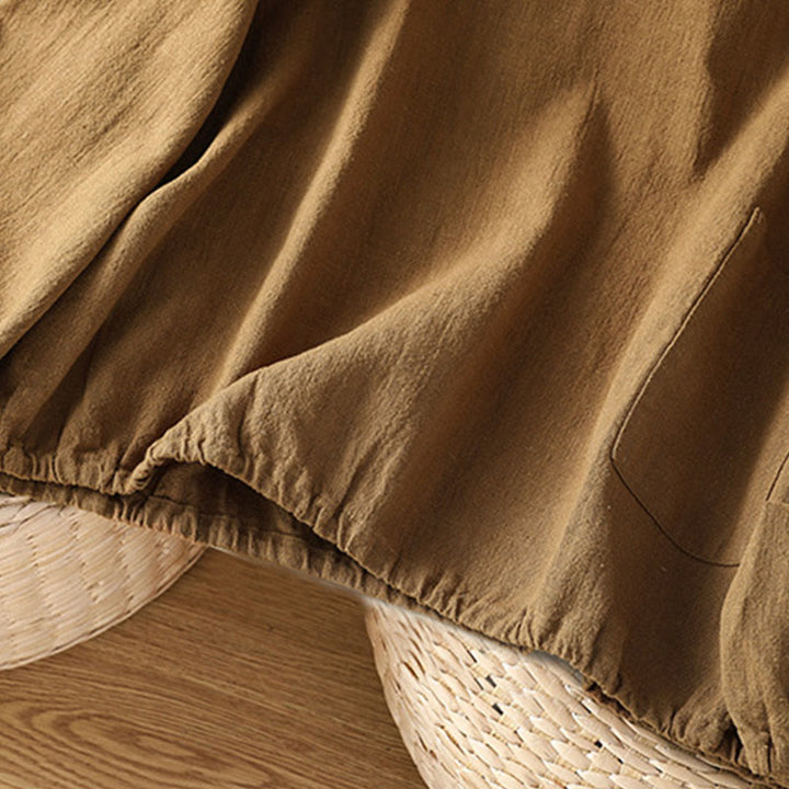 Chemise décontractée à manches longues en coton et polyester pour femme Buddha Stones - image 21