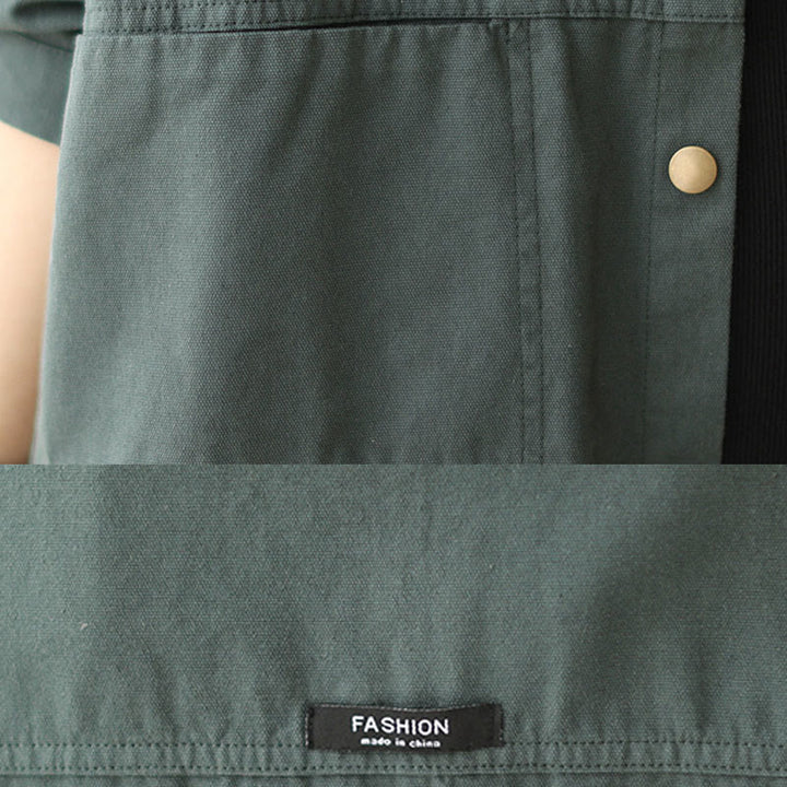 Veste décontractée à manches longues et poches pour femme, couleur unie, motif Buddha Stones - image 6