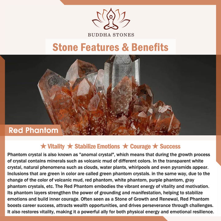 Bracelet de protection Yin Yang fantôme rouge en bois frappé par la foudre et Buddha Stones - image 6