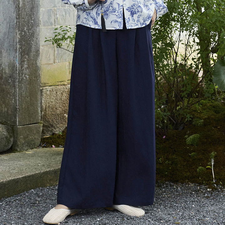 Pantalon femme uni longueur cheville avec poches Buddha Stones pour personnes âgées - image 19
