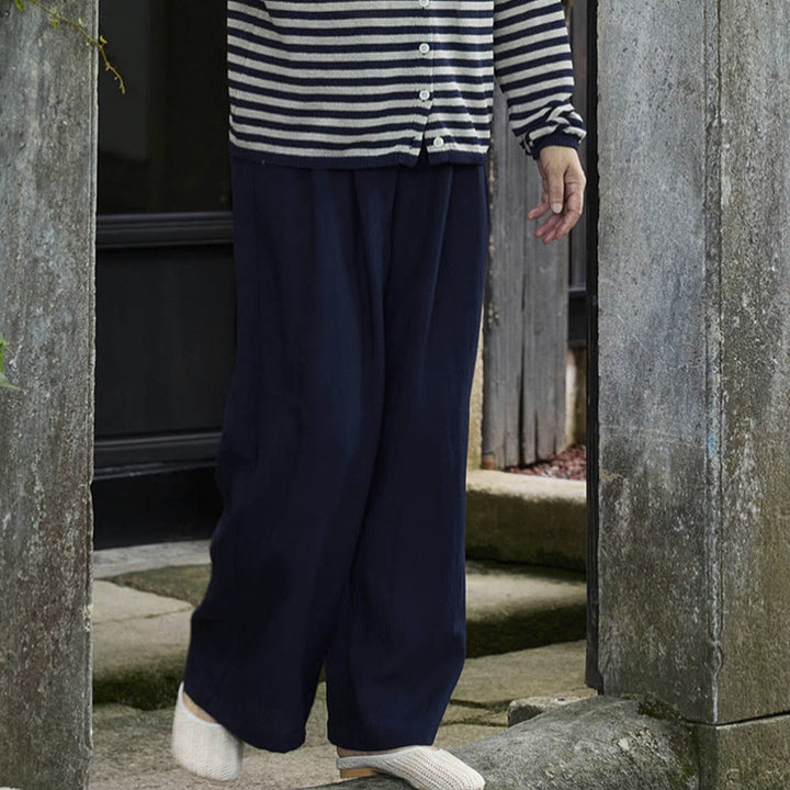 Pantalon femme uni longueur cheville avec poches Buddha Stones pour personnes âgées - image 26