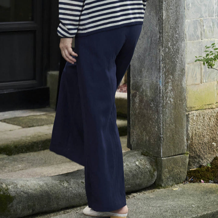 Pantalon femme uni longueur cheville avec poches Buddha Stones pour personnes âgées - image 22