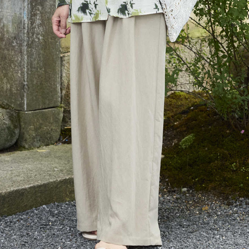 Pantalon femme uni longueur cheville avec poches Buddha Stones pour personnes âgées - image 5