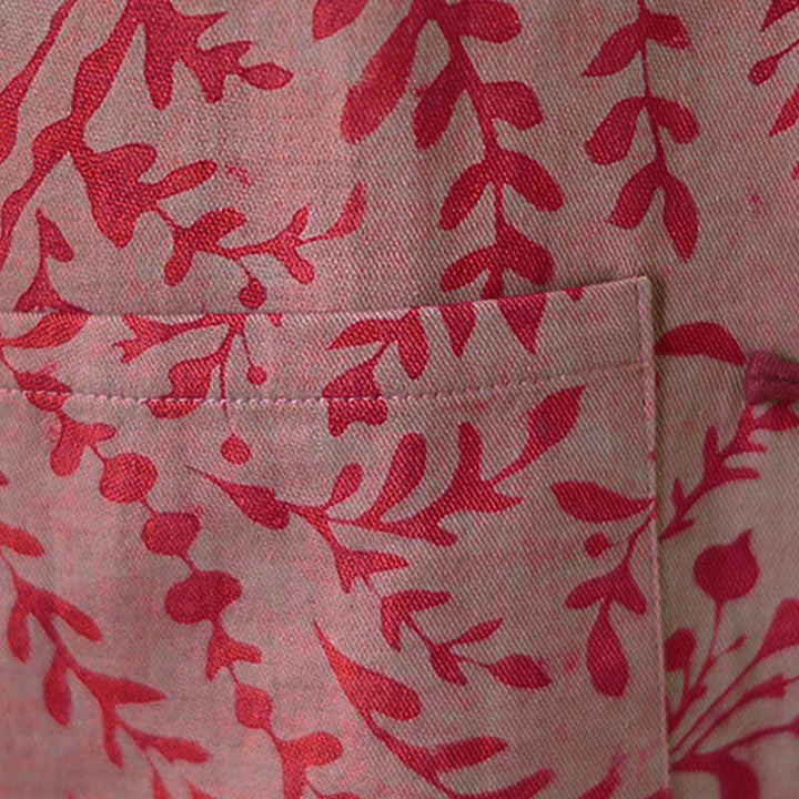 Manteau femme avec poches et boutons grenouille et feuilles de vigne Buddha Stones - image 14