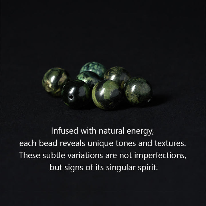 Bracelet de protection PiXiu en Buddha Stones , jaspe gris, jaspe Kambamba, citrine, signe du zodiaque du cheval - image 8
