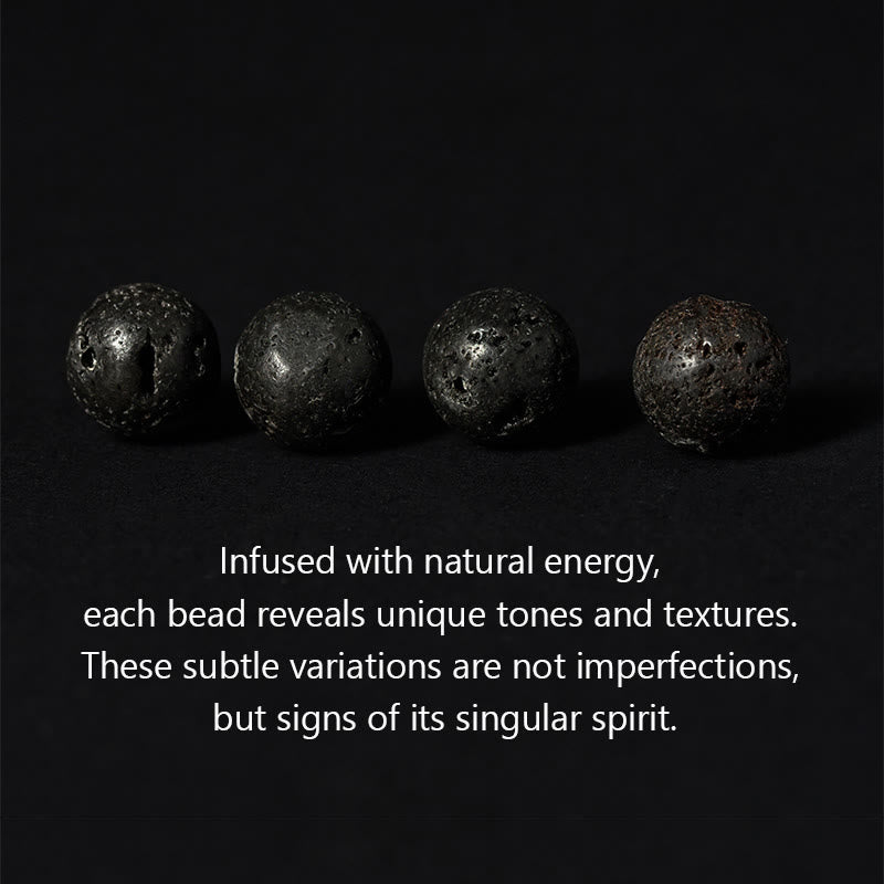 Buddha Stones argent éclat obsidienne pierre de lave jaspe gris Om Mani Padme Hum Vajra bracelet apaisant - image 5