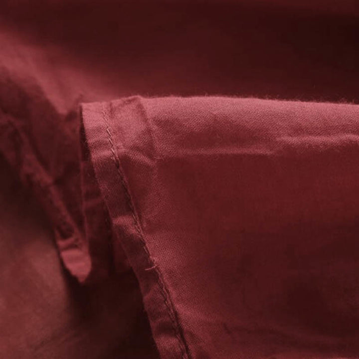 Robe mi-longue à manches bouffantes et cordon de serrage avec broderies de Buddha Stones et poches - image 7