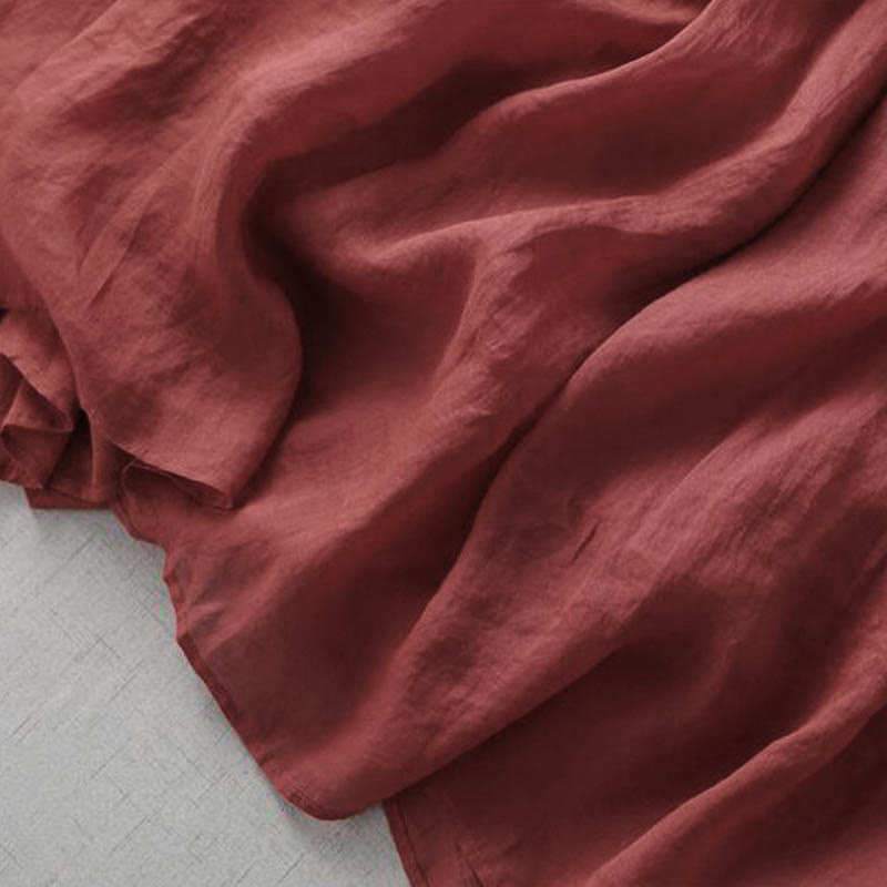 Robe mi-longue à manches bouffantes et cordon de serrage avec broderies de Buddha Stones et poches - image 5