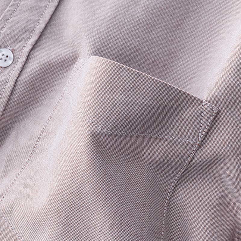 Chemise en coton à manches longues et boutons pour homme, couleur unie, motif Buddha Stones - image 17