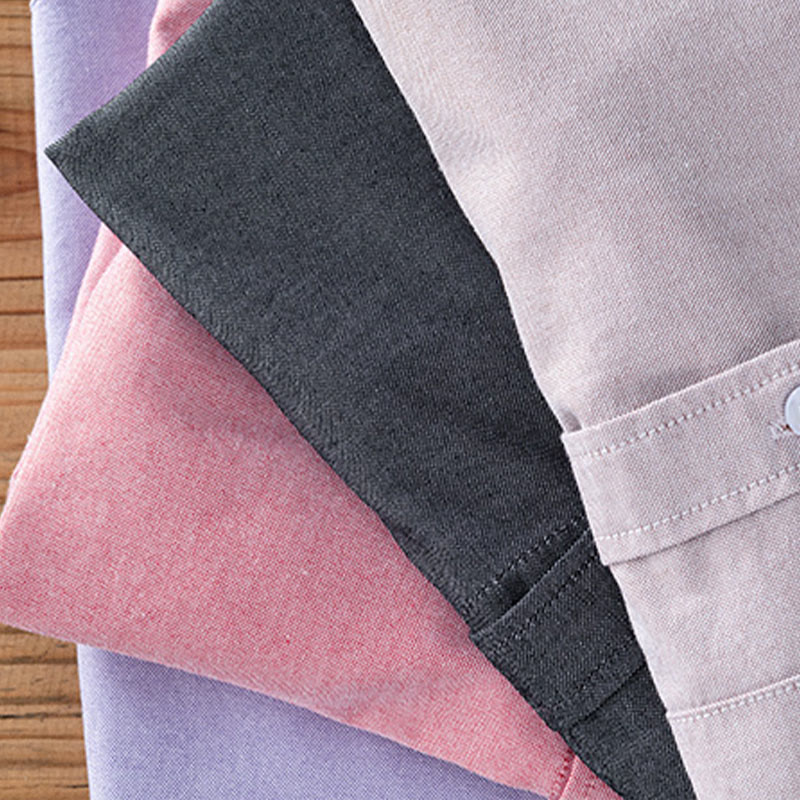 Chemise en coton à manches longues et boutons pour homme, couleur unie, motif Buddha Stones - image 25