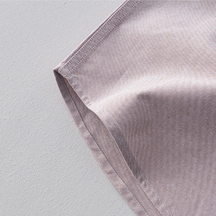 Chemise en coton à manches longues et boutons pour homme, couleur unie, motif Buddha Stones - image 19