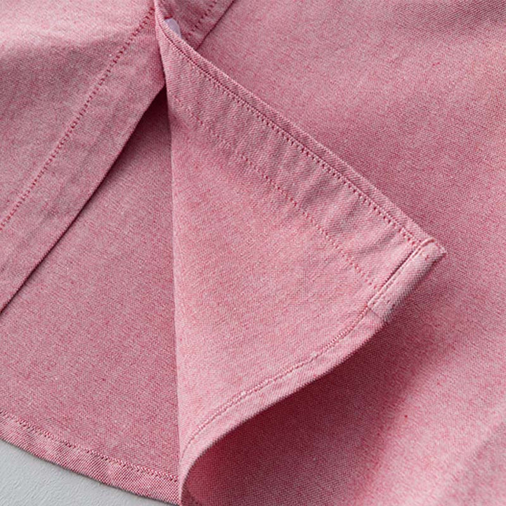 Chemise en coton à manches longues et boutons pour homme, couleur unie, motif Buddha Stones - image 24