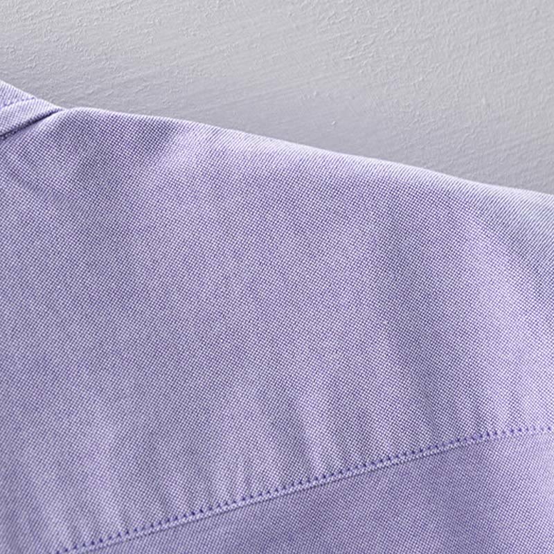 Chemise en coton à manches longues et boutons pour homme, couleur unie, motif Buddha Stones - image 9