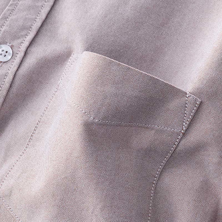 Chemise en coton à manches longues et boutons pour homme, couleur unie, motif Buddha Stones - image 17