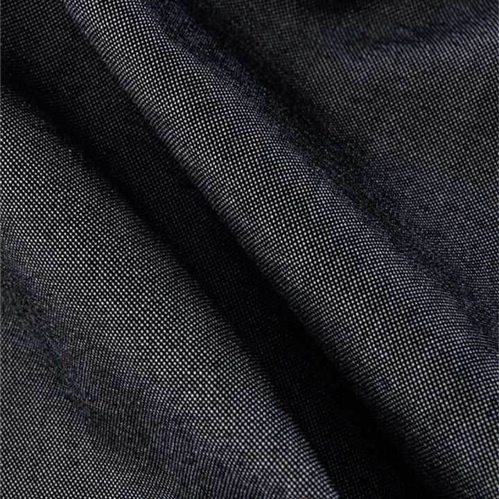 Chemise en coton à manches longues et boutons pour homme, couleur unie, motif Buddha Stones - image 5