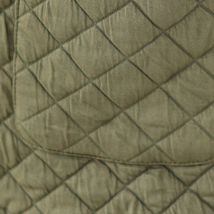 Veste thermique à manches longues en coton pour femme, motif Buddha Stones, avec poches - image 6