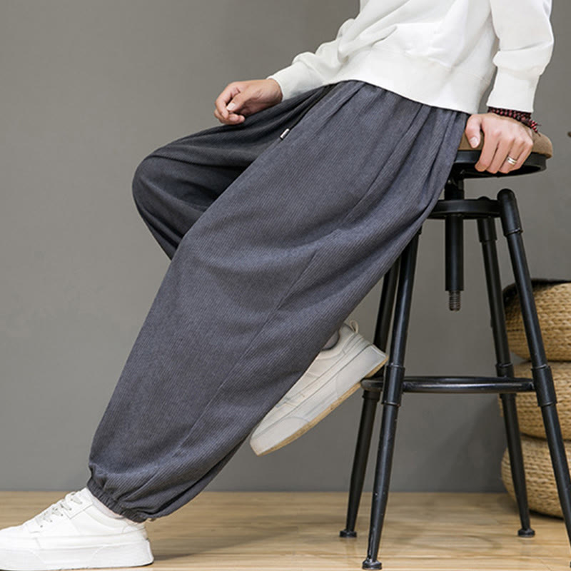 Pantalon longueur cheville doublé polaire thermique avec poches Buddha Stones Commute Plain pour homme - image 7