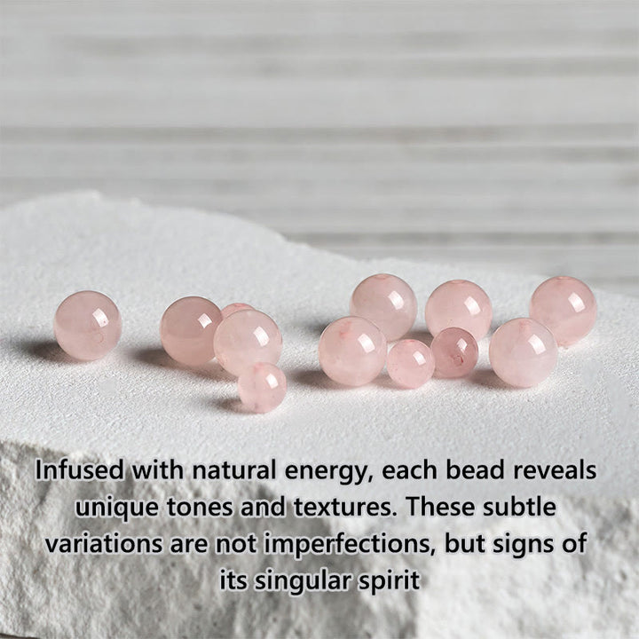 Bracelet apaisant en argent sterling 925 et cristal rose naturel motif lotus Buddha Stones - image 14