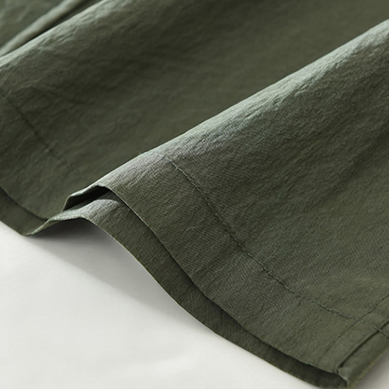 Chemise homme à manches longues et boutons Buddha Stones Daily avec poches - image 12