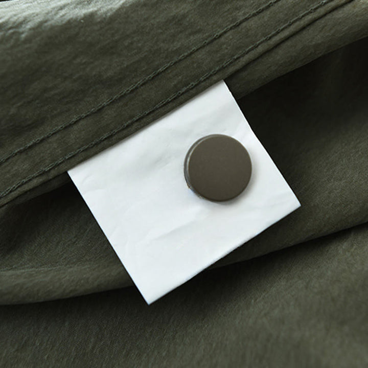 Chemise homme à manches longues et boutons Buddha Stones Daily avec poches - image 9