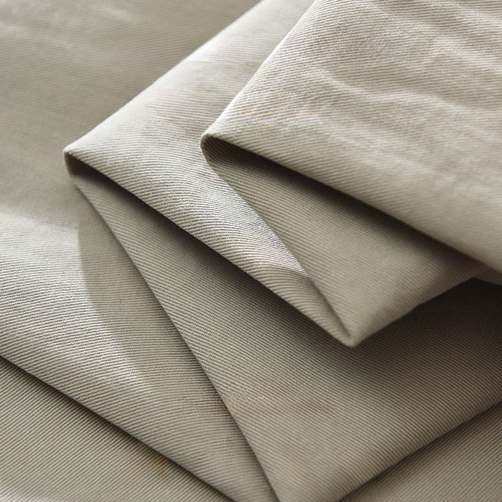 Chemise homme à manches longues en pur coton avec poches et boutons unis Buddha Stones Daily - image 10