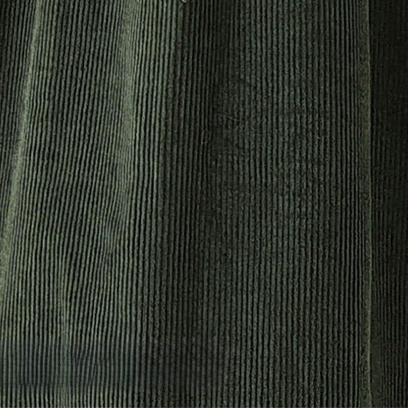 Robe mi-longue sans manches en velours côtelé de coton avec poches et boutons rétro Motif Buddha Stones Fall - image 10