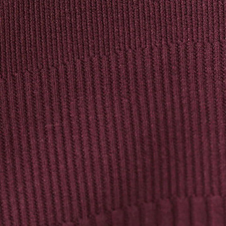 Robe mi-longue d'hiver en coton à manches longues et col montant avec Buddha Stones irrégulier et poches - image 8