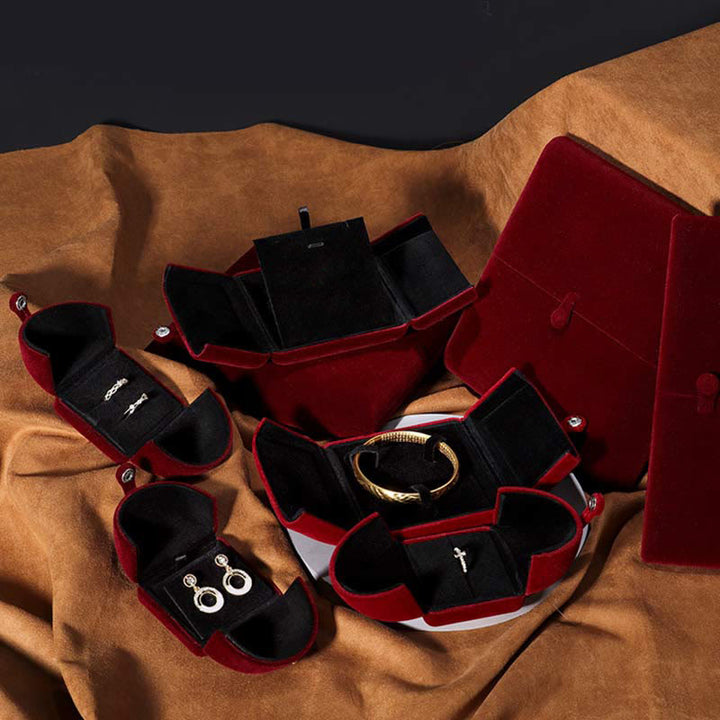 Coffret de rangement pour bijoux Coffret cadeau en flanelle - image 2