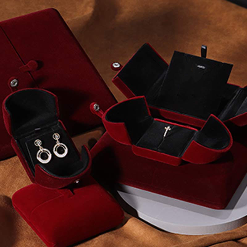 Coffret de rangement pour bijoux Coffret cadeau en flanelle - image 11