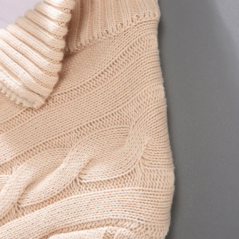 Pull en coton à manches longues et col montant pour homme, texturé et zippé, motif Buddha Stones - image 8