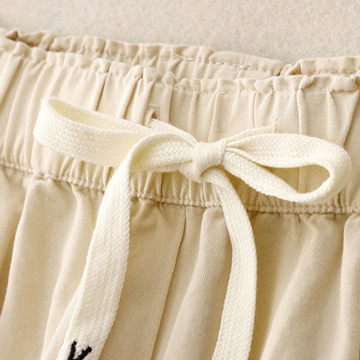 Pantalon décontracté en coton et polyester avec poches pour femme Buddha Stones - image 8