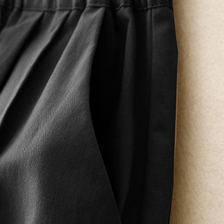 Pantalon décontracté en coton et polyester avec poches pour femme Buddha Stones - image 16